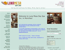 Tablet Screenshot of lunamesa.com
